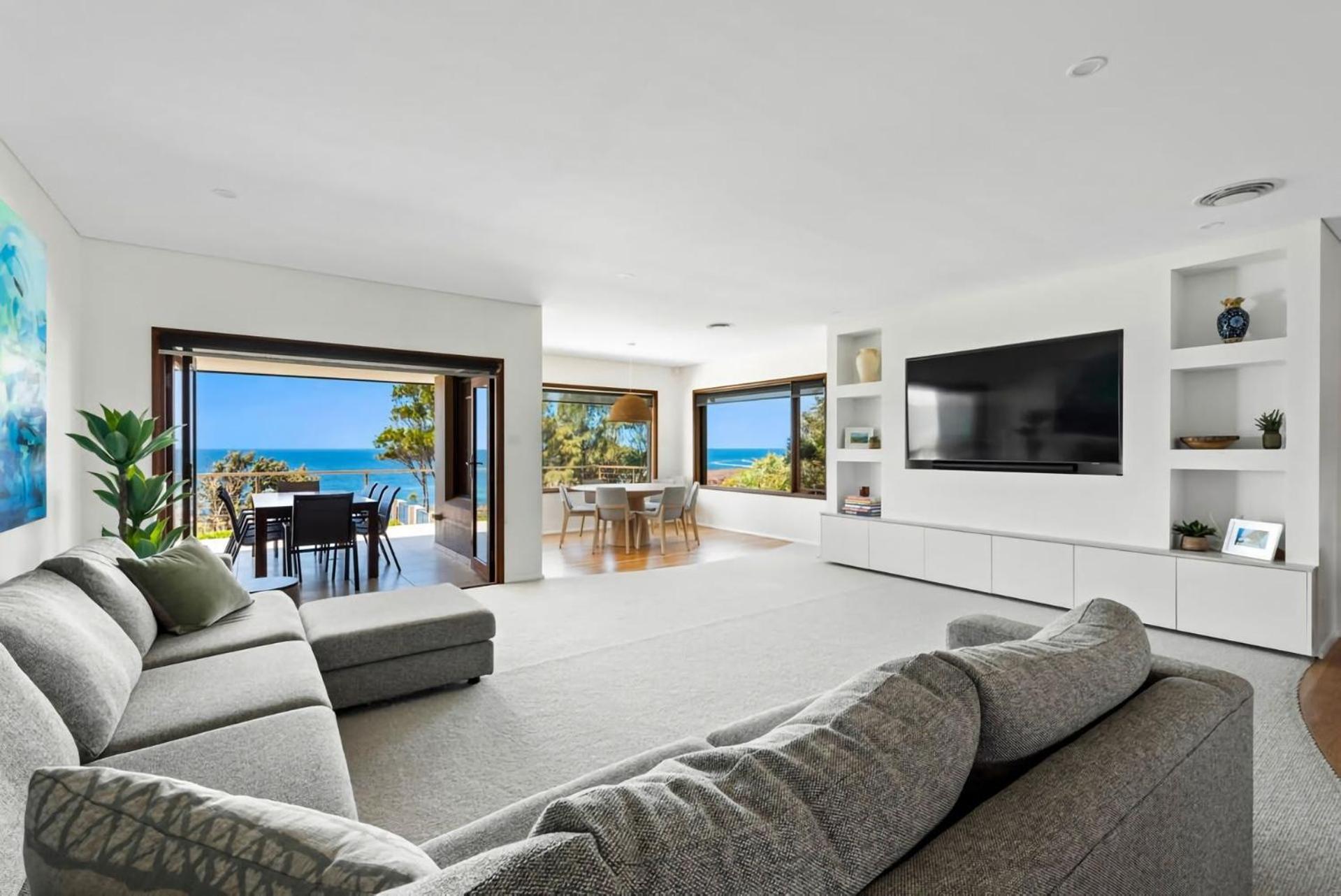 Spectacular Ocean Front Home With Pool Шеллхарбор Экстерьер фото
